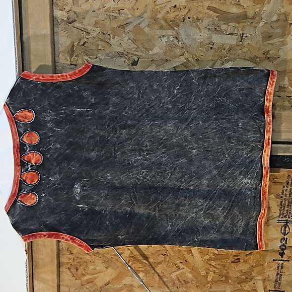 NWT Rising International Nepal Vest Women’s Small Peace Boho Hippie. - Picture 2 of 3